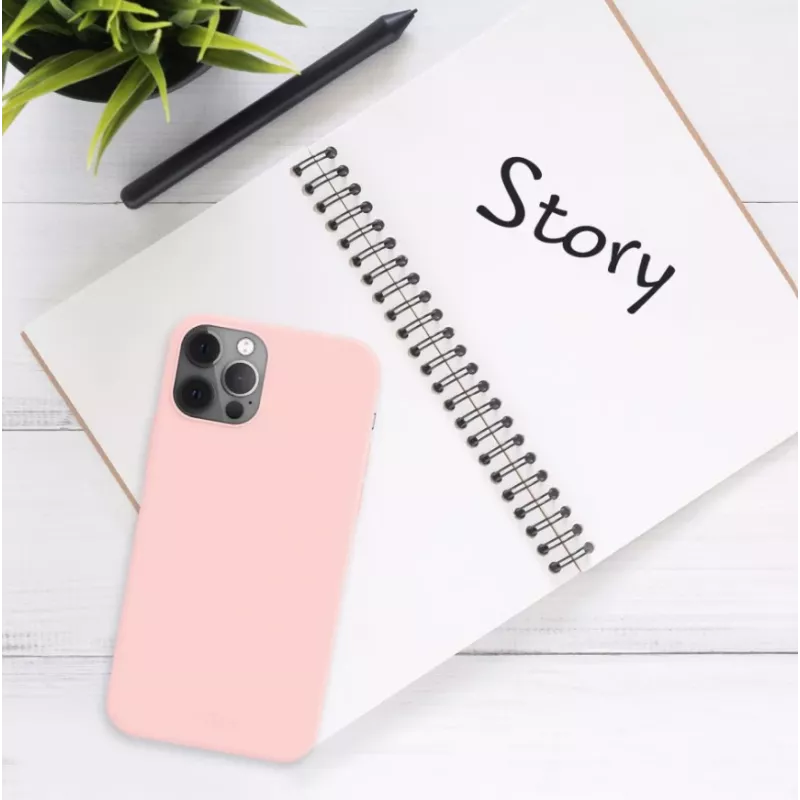 Feste Story | Rückseitenabdeckung | Apple | iPhone 16 Plus | Gummiert | Pink