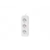 LANBERG PS0-03E-0300-W 3M Weiß 3X 230V Lanter VERLÄNGERUNGSKABEL AUS VOLLKUPFER