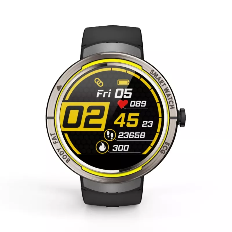 Smartwatch Kumi KU-KU5/BK 1,22 Zoll 180 mAh Schwarz