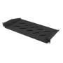 Lanberg AK-1014-B 19-Zoll-Regal 1U 483x220 mm, 25 kg, Schwarz