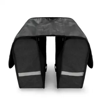 Fahrradpacktasche Wozinsky Doppelträgertasche 28 L schwarz WBB34BK