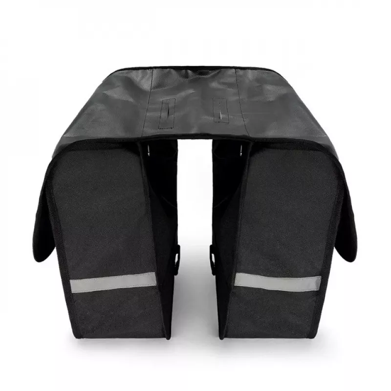 Fahrradpacktasche Wozinsky Doppelträgertasche 28 L schwarz WBB34BK