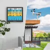 Digitale Wetterstation Bresser Optics 7003220 Schwarz LCD Wi-Fi