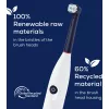 Beurer TB Sensitive Eco Green Planet Bürstenköpfe, dunkelblau, 4er-Pack