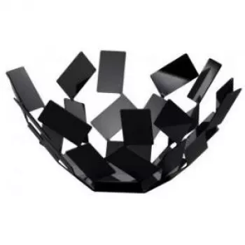 Alessi La Stanza dello Scirocco, Obstschale Schwarz (MT02 B)
