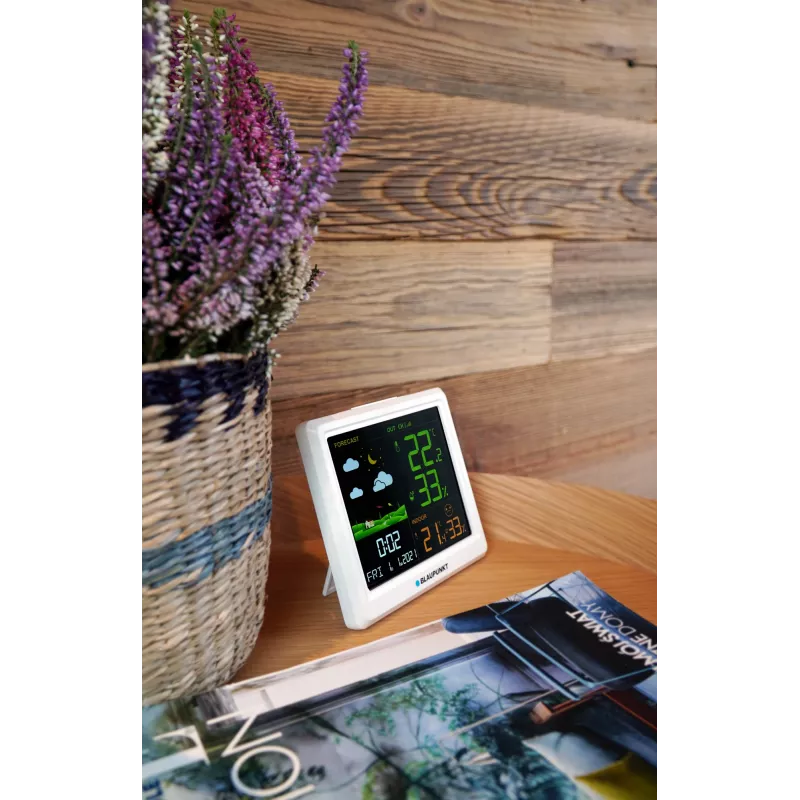 Wetterstation BLAUPUNKT WS25WH – Innen-/Außenmessungen, Funksensoren
