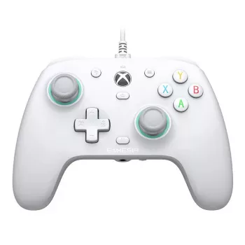 Kabelgebundenes USB-Gamepad GameSir G7 SE Weiß für Xbox One, Xbox Series X/S USB‑C 3 m Kabel D-pad Mikrofon-Stummschaltung Modus-Taste