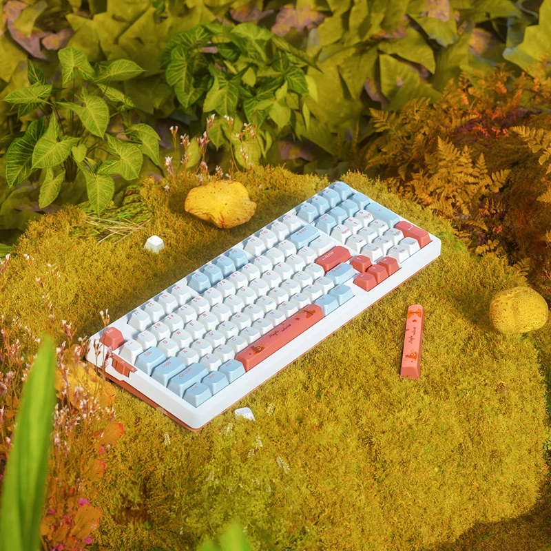 VGN V98 Pro Gaming-Tastatur, Box Autumn - Maple Sugar Limited Edition (US)