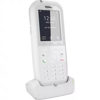 Snom M90 DECT-Telefonhörer mit Rufnummernanzeige Weiß