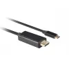 USB-C-zu-DisplayPort-Adapter Lanberg CA-CMDP-10CU-0018-BK Schwarz 1,8 m
