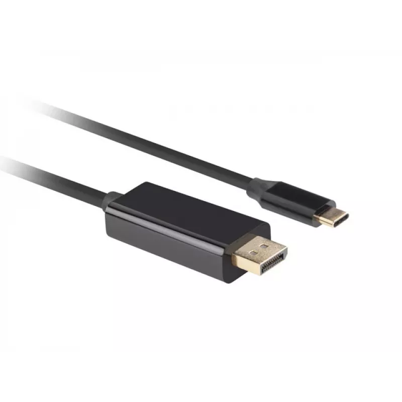 USB-C-zu-DisplayPort-Adapter Lanberg CA-CMDP-10CU-0018-BK Schwarz 1,8 m