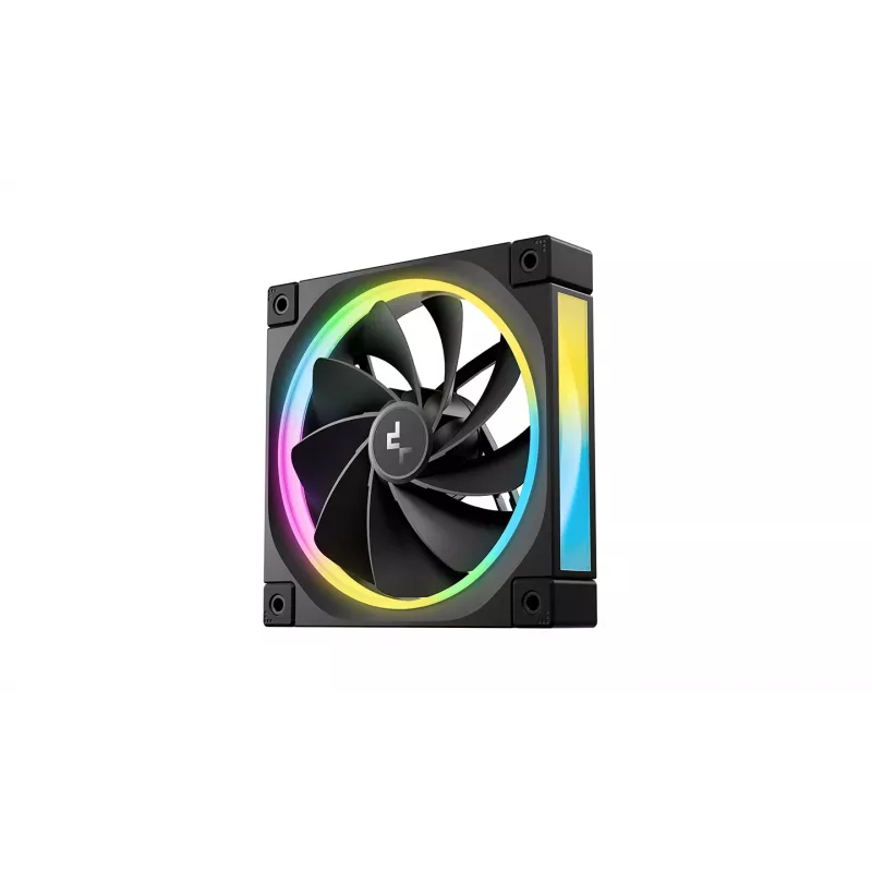 DeepCool FL12R 120mm ARGB Gehäuselüfter 3er-Pack Schwarz