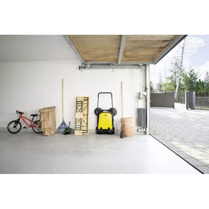 Kehrmaschine Kärcher S 4 Twin 2-in-1 Schwarz Gelb