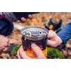 Campingkocher Topf + Brenner