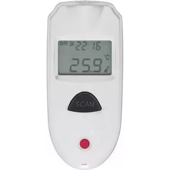 VOLTCRAFT IR 110-1S Handthermometer Schwarz - Weiß F, °C -33 - 110 °C Integrierte Anzeige (IR 110-1S)