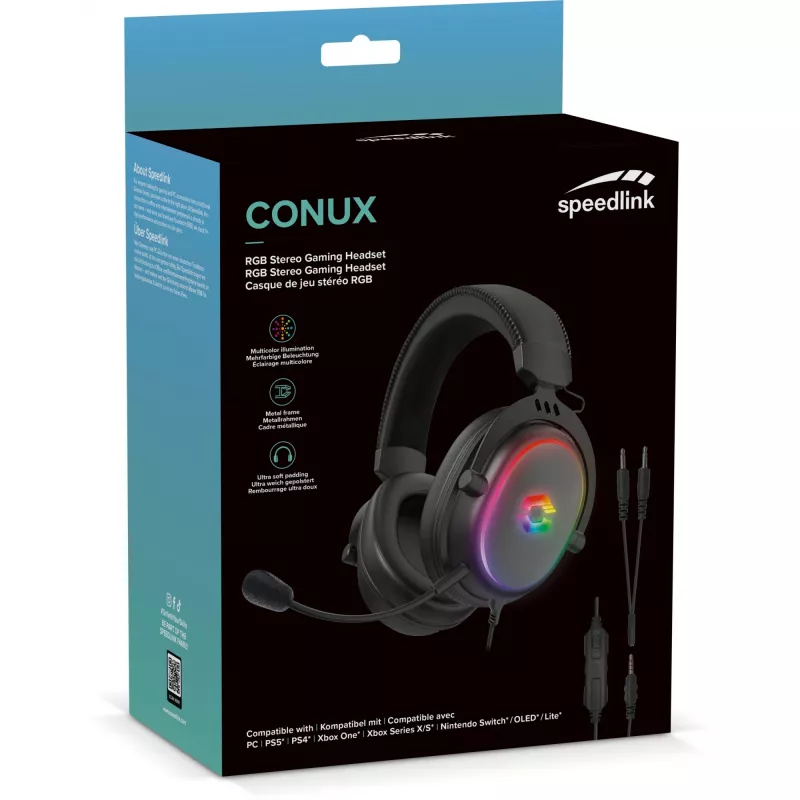 Headset SPEEDLINK CONUX RGB