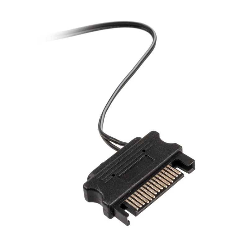 Lüfter-Y-Kabel Kolink 1-auf-4 PWM 35 cm, 4-Pin-PWM auf 4×4-Pin-PWM + SATA