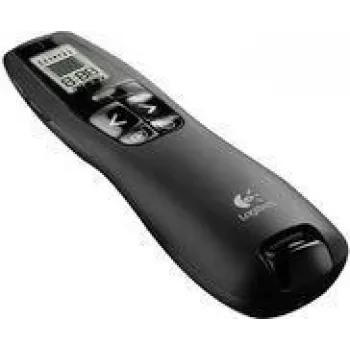 Logitech R800 PRO - 2,4 GHz - 30 m - AAA - USB - Schwarz - Microsoft Windows XP/Windows Vista/Windows 7 (910-001350)
