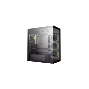 DeepCool CG580 4F V2 Midi Tower Schwarz
