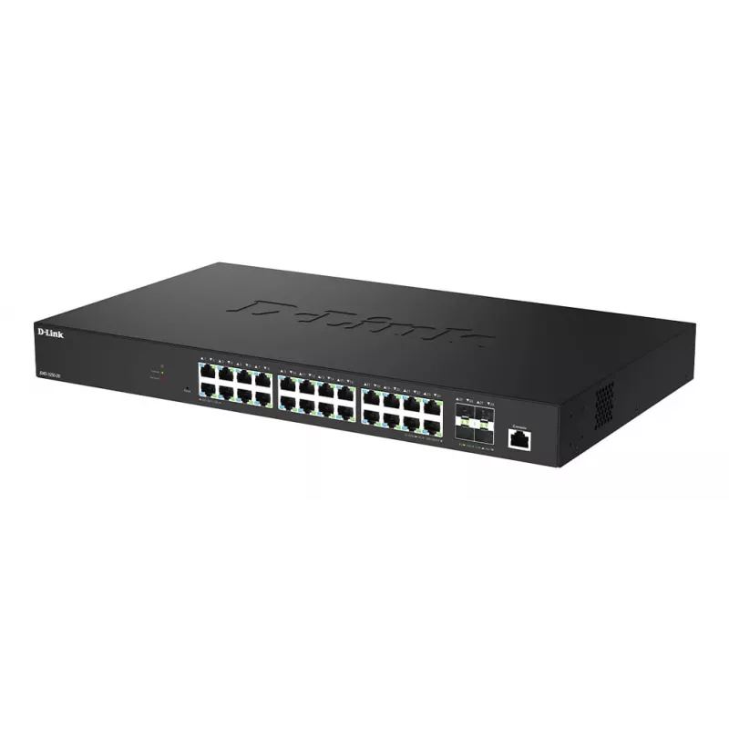 D-Link 28-Port 2.5G Multi-Gigabit Smart Managed Switch mit 4 x 10G SFP+ Ports