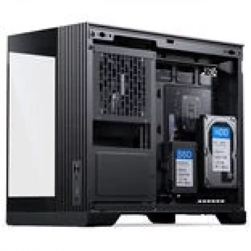 PHANTEKS XT V3 PC-Gehäuse, Mini-Gehäuse, mATX, Temperglas – inklusive 3x 120-mm-Lüfter, schwarz