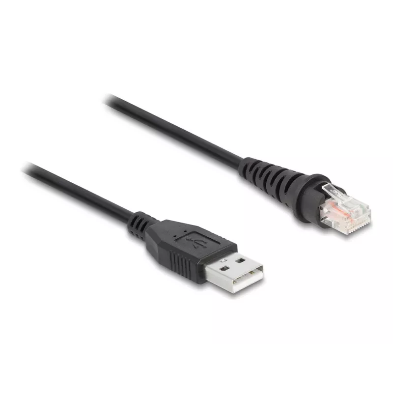 DeLOCK RJ50 auf USB 2.0 Typ-A Barcode-Scanner-Kabel 2 m