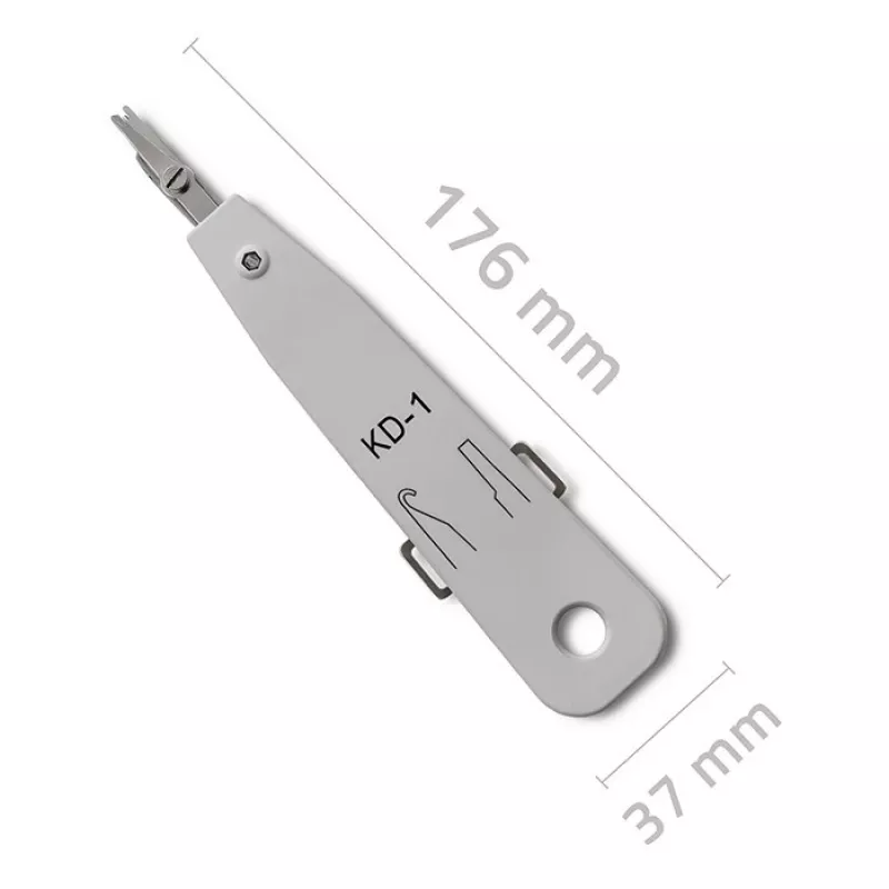 Einlegewerkzeug QOLTEC 54492 für Kabelabschluss (KRONE/LSA-kompatibel)