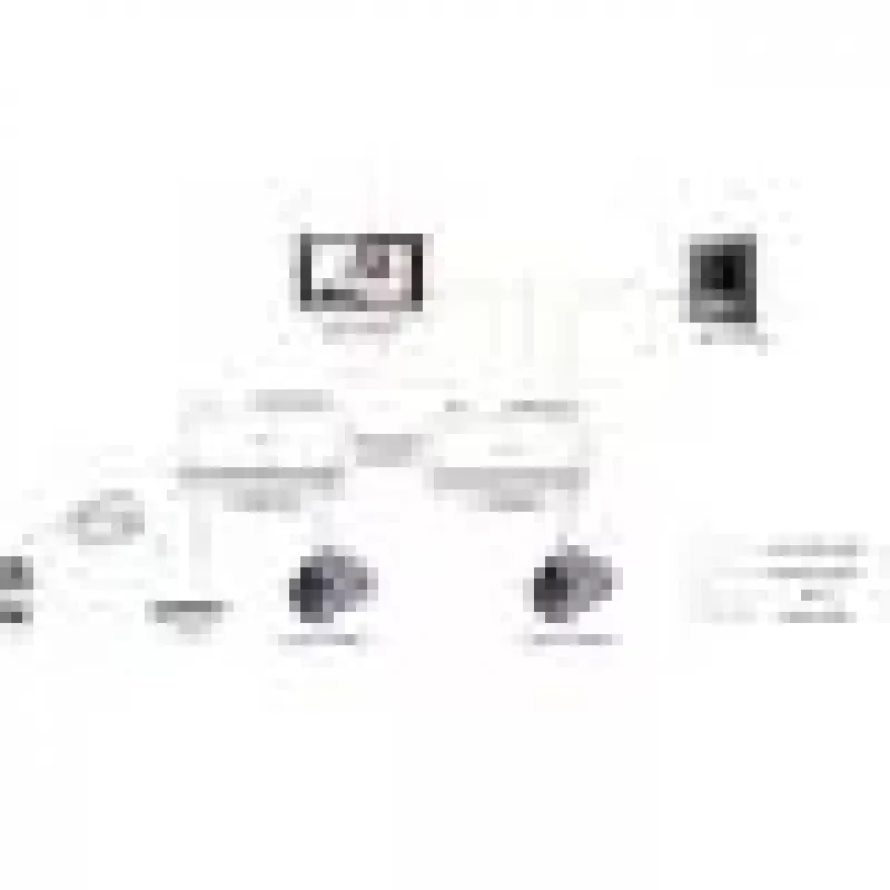 Video-Türsprechanlage Hikvision DS-KH6320Y-WTE2 7 Zoll TFT-Display