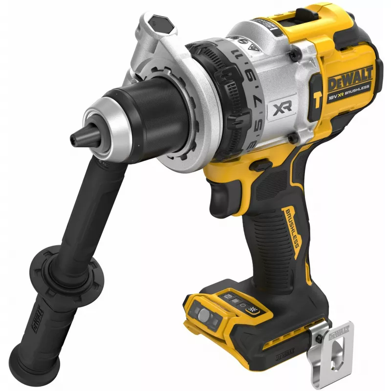 Akku-Bohrschrauber DeWalt DCD1007NT-XJ, 18 V bürstenlos, 3-Gang, 2250 U/min, Schnellspannbohrfutter (1,5–13 mm), 1,85 kg