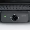 Tisch-Elektrogrill SEVERIN PG 8596, 2000 W, rechteckiger Rost, schwarz, Drehregler