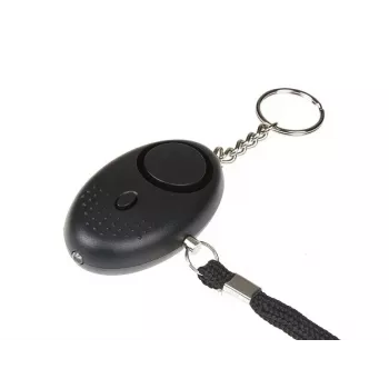 Persönlicher Alarm GUARD YC-003-BL — 120 dB, LED-Taschenlampe, LR41-Batterien, tragbare Sicherheitsvorrichtung
