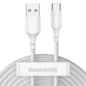 USB-Kabel Baseus TZCATZJ-02 1,5 m USB A USB C Weiß