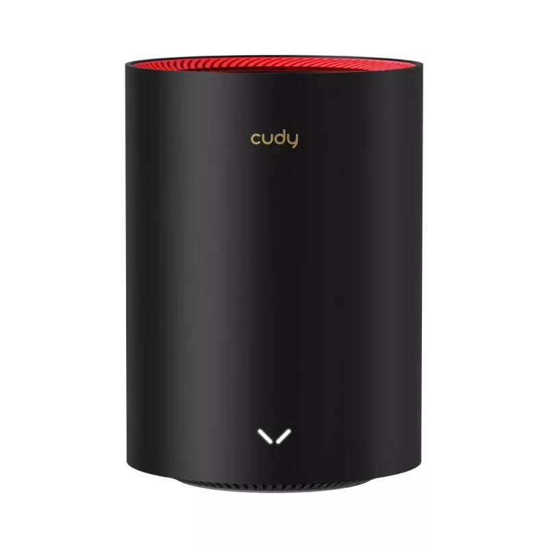 Cudy M3000 2er-Pack Dualband (2,4 GHz / 5 GHz) Wi-Fi 6 (802.11ax) Schwarz, Rot 1 Intern