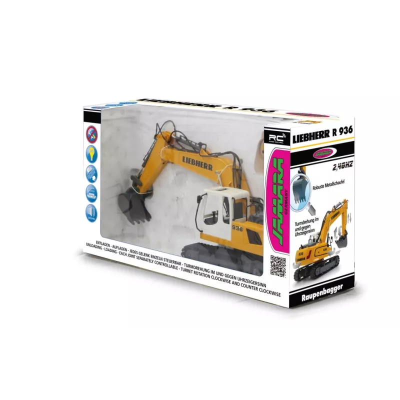JAMARA Liebherr R936, Bagger, 1:20, 8 Jahre, 1,22 kg