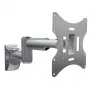 Wandhalterung MACLEAN MC-503A S für 23 Zoll–42 Zoll Bildschirme, neigbar ±20°, VESA 75×75–200×200, 30 kg, silber