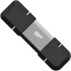 Silicon Power SP128GBUC3C51V1S USB-Stick 128 GB USB Typ-A / USB Typ-C 3.2 Gen 1 (3.1 Gen 1) Schwarz, Silber