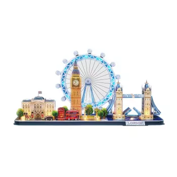 3D Puzzle CubicFun Cubic Fun City Line London LED 107 Stk.