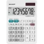 Tischrechner Sharp EL-310W — 8-stelliges Display, Solar- und Batteriebetrieb