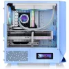 Thermaltake Ceres 330 TG - Midi Tower - PC - Blau - ATX - EATX - micro ATX - Mini-ITX - SPCC - Tempered Glass - 18,5 cm (CA-1Y2-00MFWN-00)