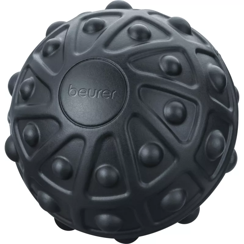 Massageball Beurer MG 10 — Vibrations-Massageball, Ø 75 mm, universelle Anwendung, schwarz/grün