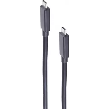 USB-Kabel USB4 Gen 3x2 ShiverPeaks BS13-65155 1,5 m Schwarz