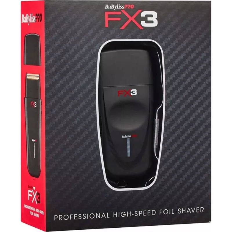 Elektrorasierer BaByliss PRO FXX3SBE – professioneller Barber-Trimmer, Netz-/Akkubetrieb