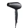 Haartrockner SEVERIN HT0167 Schwarz/Silber, 1600 W, kompaktes faltbares Design