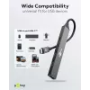 Goobay Slim 5-Port USB-Hub, USB-C™ auf USB-C™/USB-A, USB 3.2 (74460)