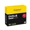 INTENSO DVD+R 4,7 GB 16x bedruckbar 10er-Pack Slimcase, 120 mm