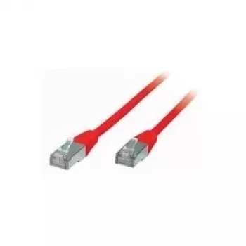 S/CONN 5m RJ45-Netzwerkkabel Rot Cat6 S/FTP S-CONN 5m