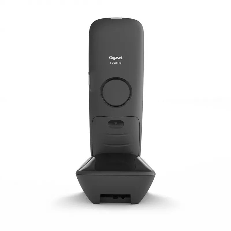 Gigaset E720HX Analog/DECT Telefon mit Rufnummernanzeige Schwarz