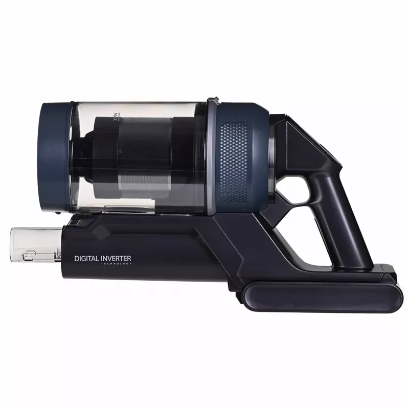 Stick vacuum Samsung VS20B95973B 2-in-1 — 580 W, Li‑Ion Batterie, 120 min runtime, 0.5 L dust bin, multi-cyclonic
