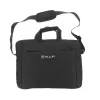 Laptoptasche Tellur TLL611312 für 15,6-Zoll-Laptops, Cozy Schwarz, gepolstertes Fach, Reißverschlusstaschen