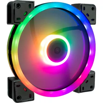 INTER-TECH 88885539 140mm ARGB Gehäuselüfter - Schwarz